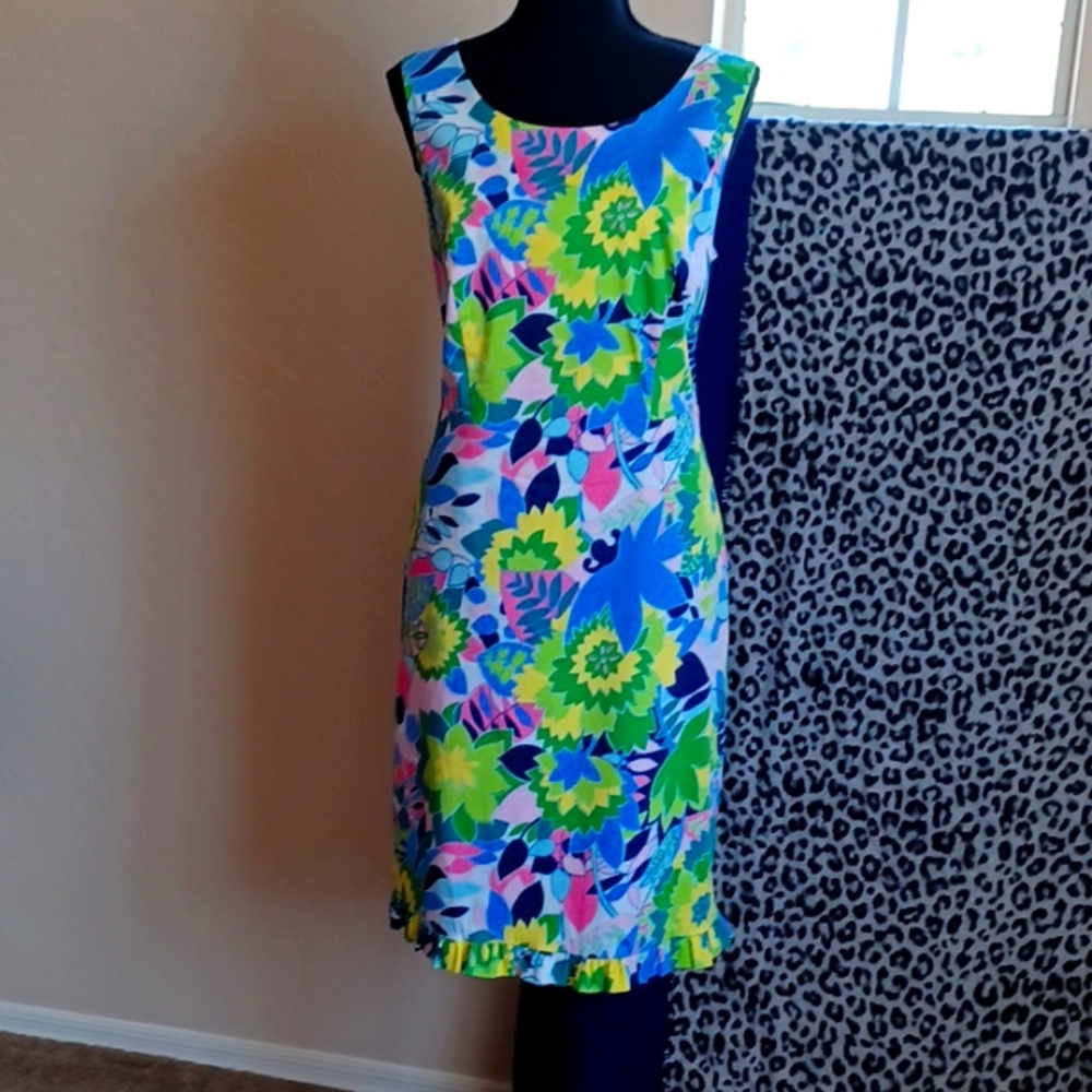 Talbots Floral Print Dress
